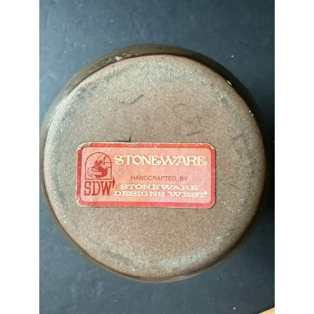 Stoneware Design West vintage mcm